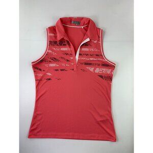 Callaway Women's M Opti-Dri Pink Golf Tank Top
